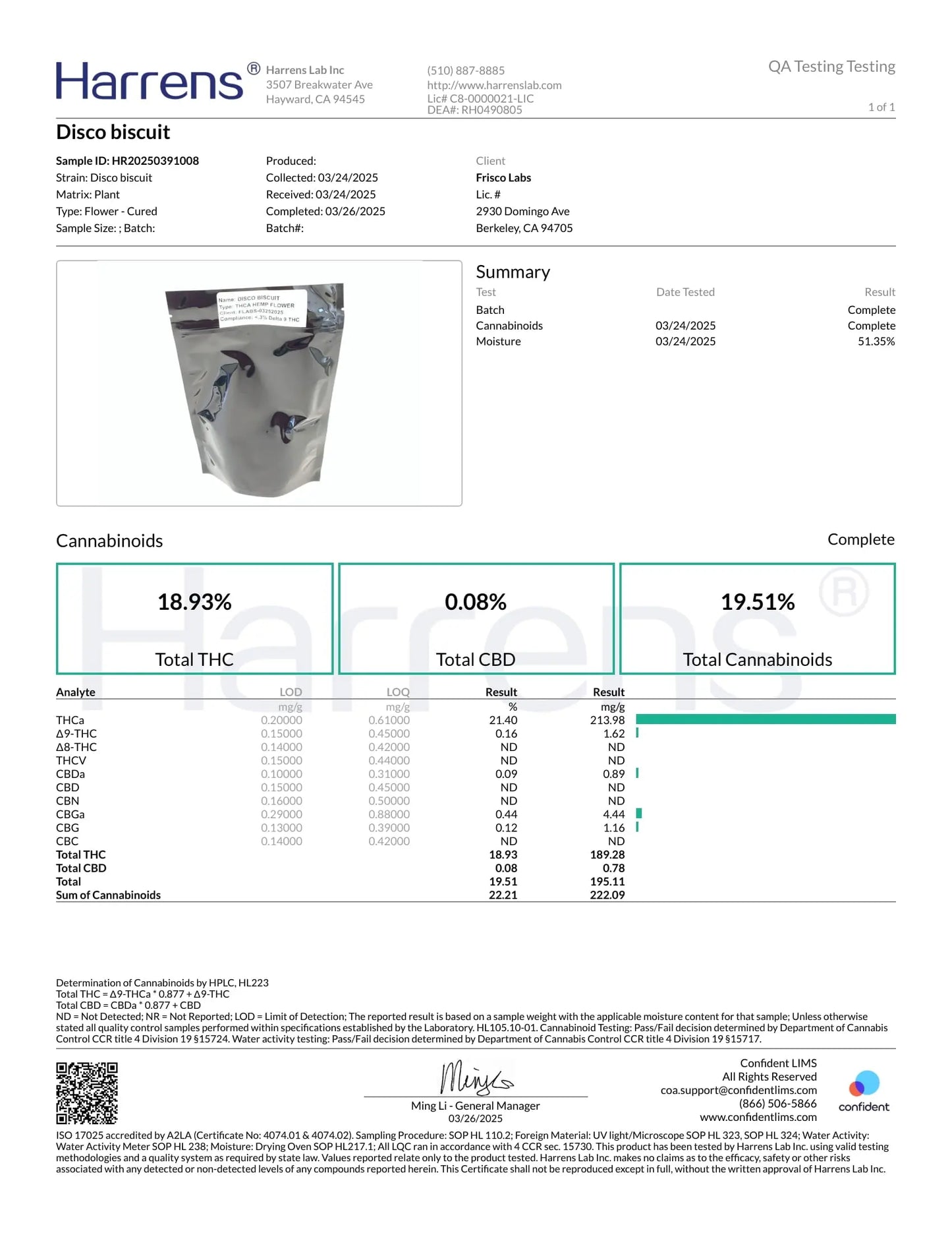 1 Pound of Disco Biscuit THCA (Mediums) FL Fulfillment Center