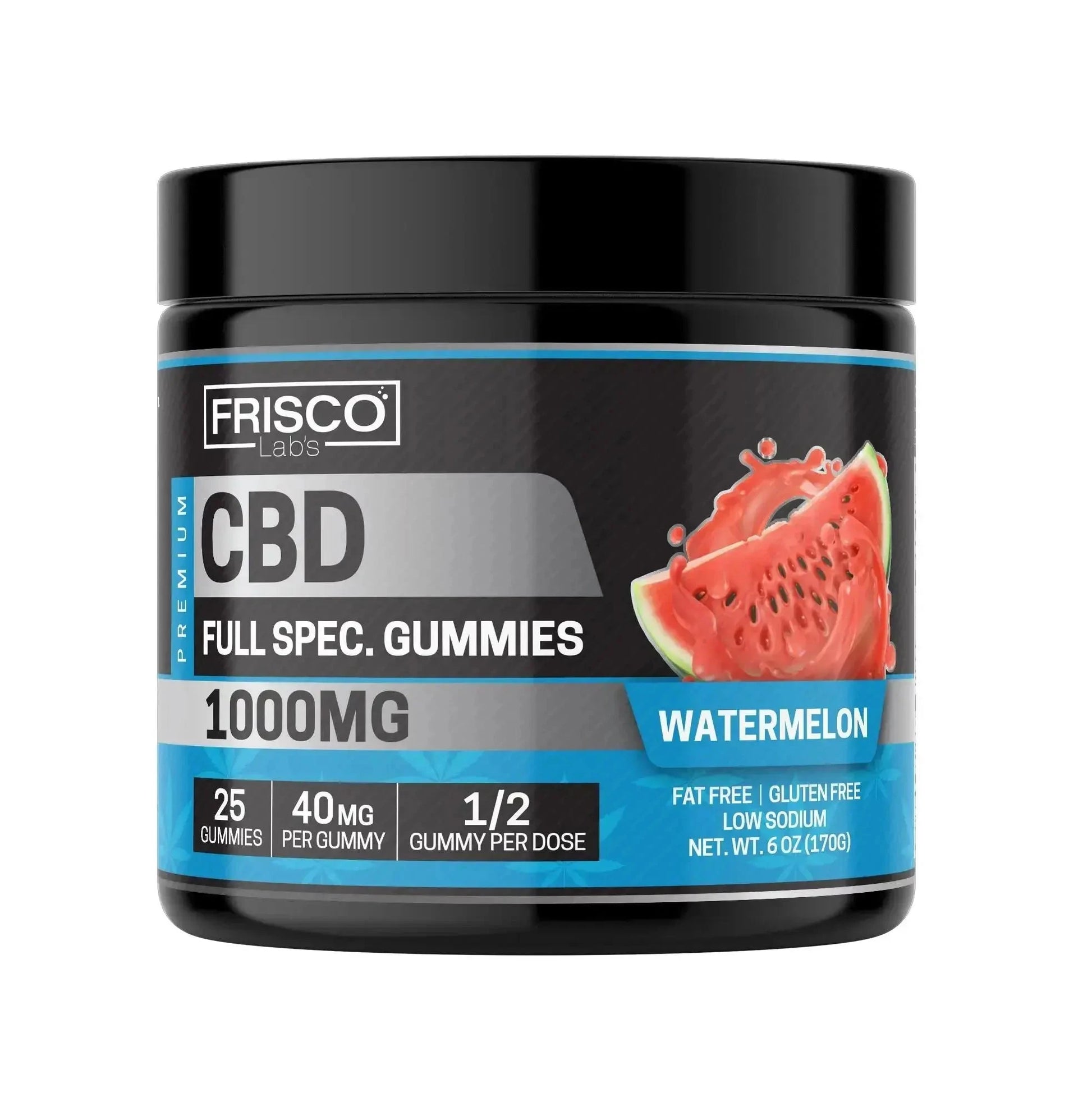 Full Spec. CBD Gummies - 1000mg | 25 Pcs Gummies - Frisco Labs
