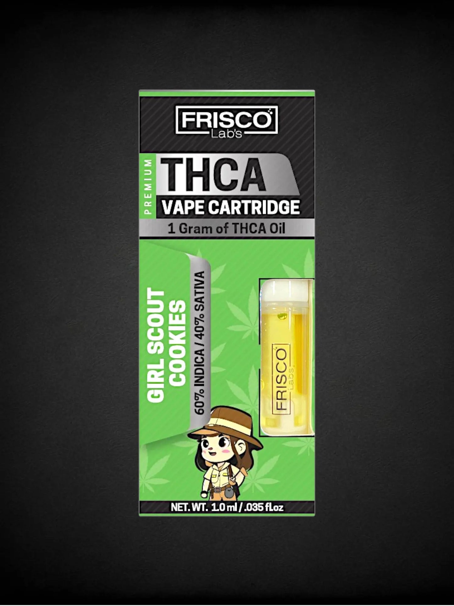 Girl Scout Cookies 🍪THCA Vape Cartridge Frisco Labs