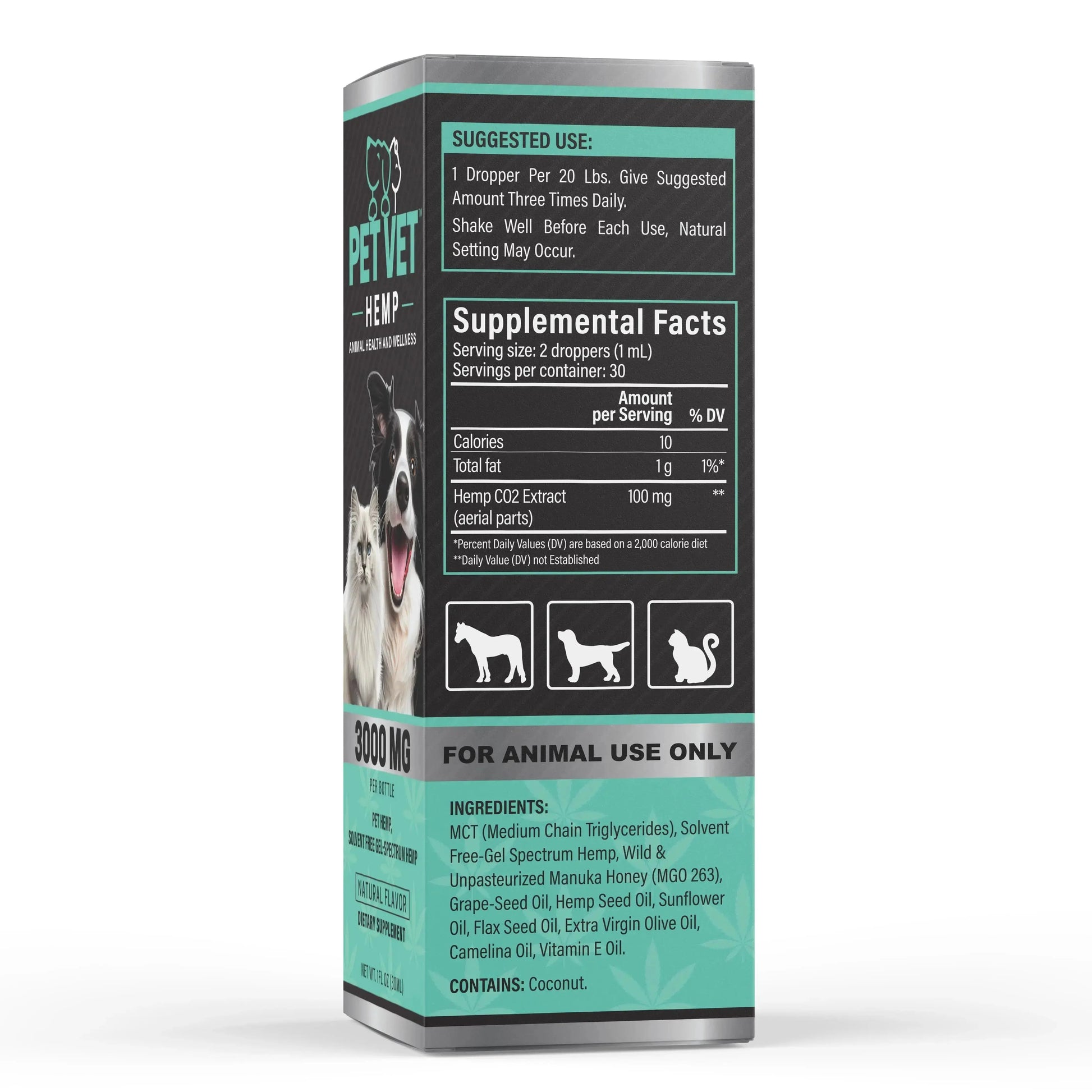 Frisco Labs - Pet Hemp Oil - Frisco Labs