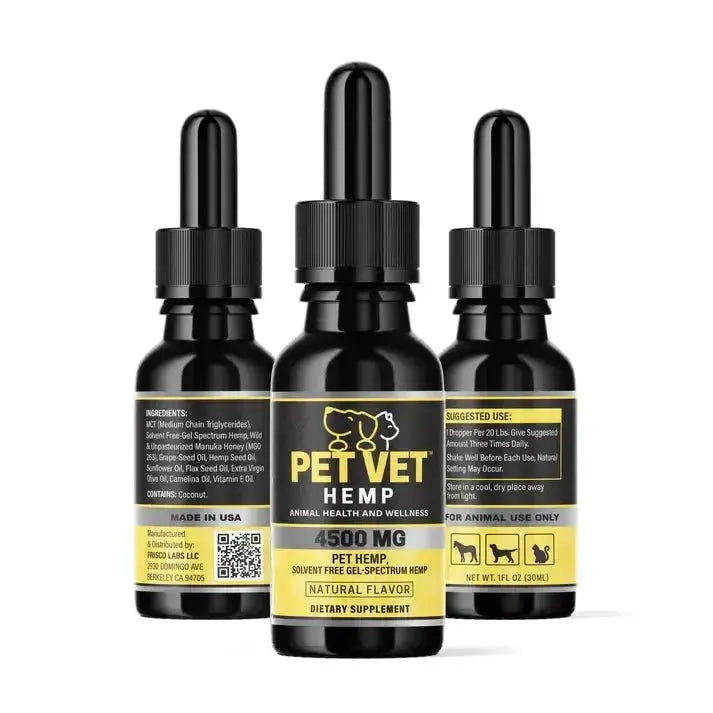Frisco Labs - Pet Hemp Oil - Frisco Labs