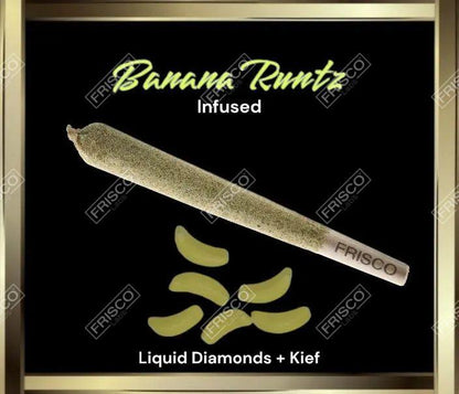 Banana Runtz Delta 9 Thca Caviar joint - Frisco Labs