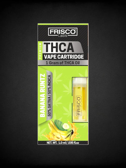 Banana Runtz 🍌🍭THCA Vape Cartridge Frisco Labs