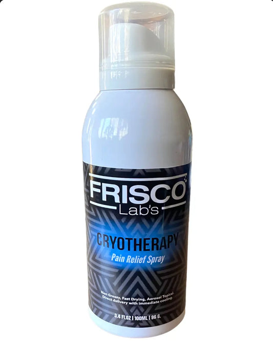 Bulk Wholesale - Cryotherapy Pain Relif Spray - Topical - Frisco Labs