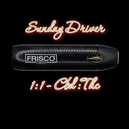 Sunday Driver 1:1/ CBD: THC Disposable Vape - Frisco Labs
