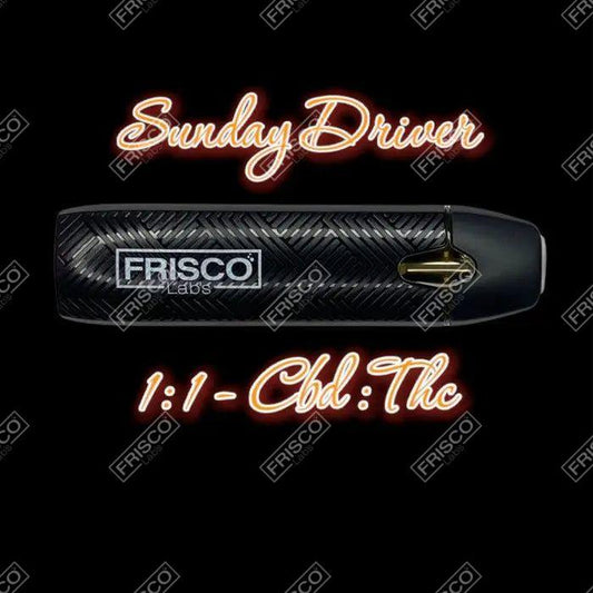 Sunday Driver 1:1/ CBD: THC Disposable Vape - Frisco Labs
