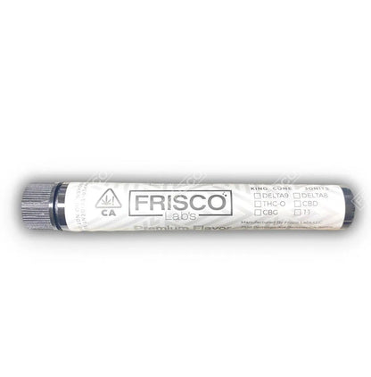 CBG PRE ROLLED - KING CONE - JOINTS (WHITE) - Frisco Labs