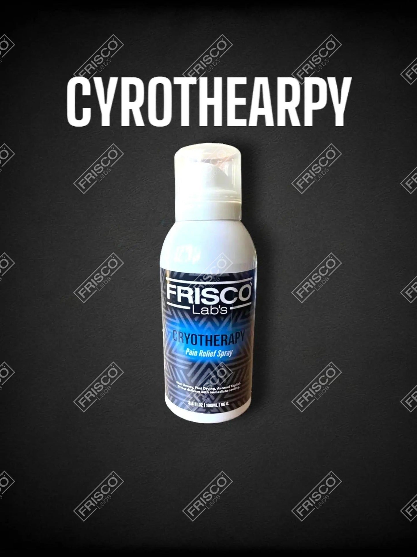 Cryotherapy Pain Relif Spray Frisco Labs