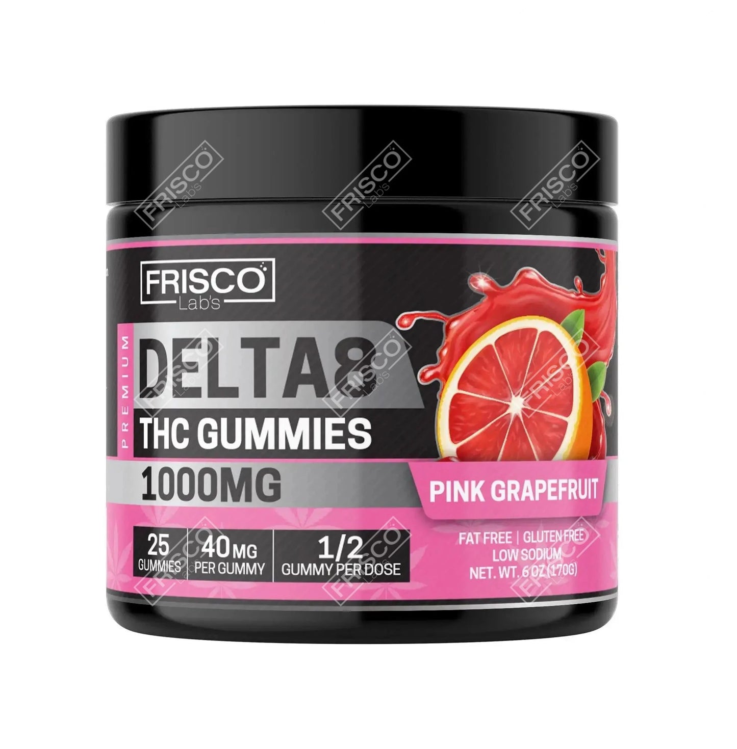 Delta 8 Gummies - 1000mg | 25 Pcs Gummies Frisco Labs