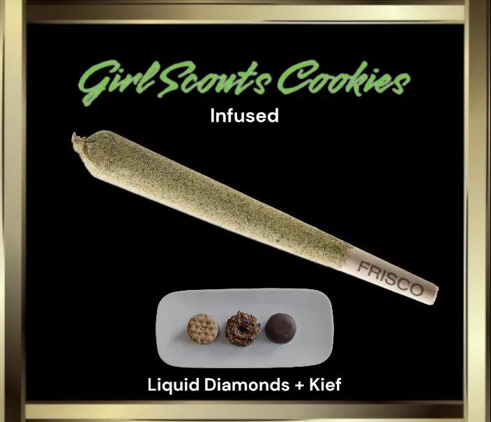 Girl Scouts Cookies Delta 9 Thca Caviar joint - Frisco Labs