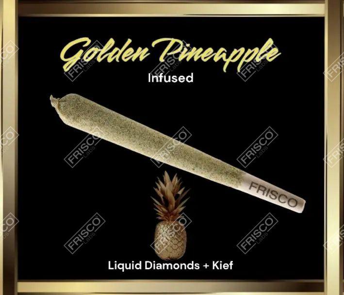 Golden Pineapple Delta 9 Thca Caviar joint - Frisco Labs