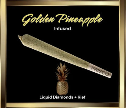 Golden Pineapple Delta 9 Thca Caviar joint - Frisco Labs