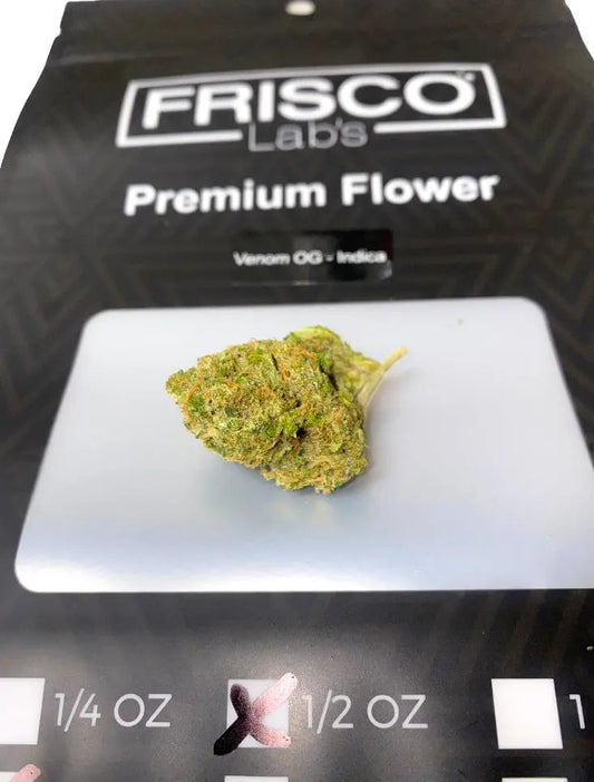 Indoor Venom OG CBD Flower - Frisco Labs