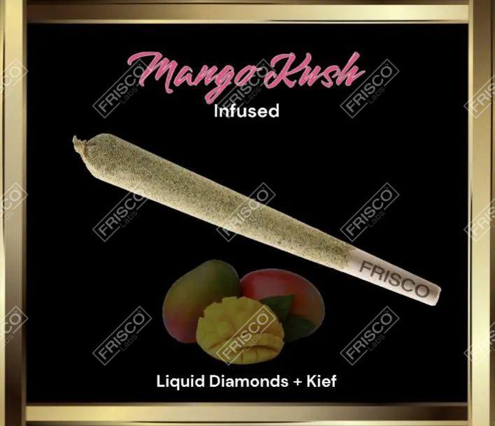 Mango Kush Delta 9 Thca Caviar joint - Frisco Labs