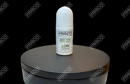Pain Relief Gel - Cool Mint - 750 Mg CBD - Roll On Bottle - Topical Rub - Frisco Labs
