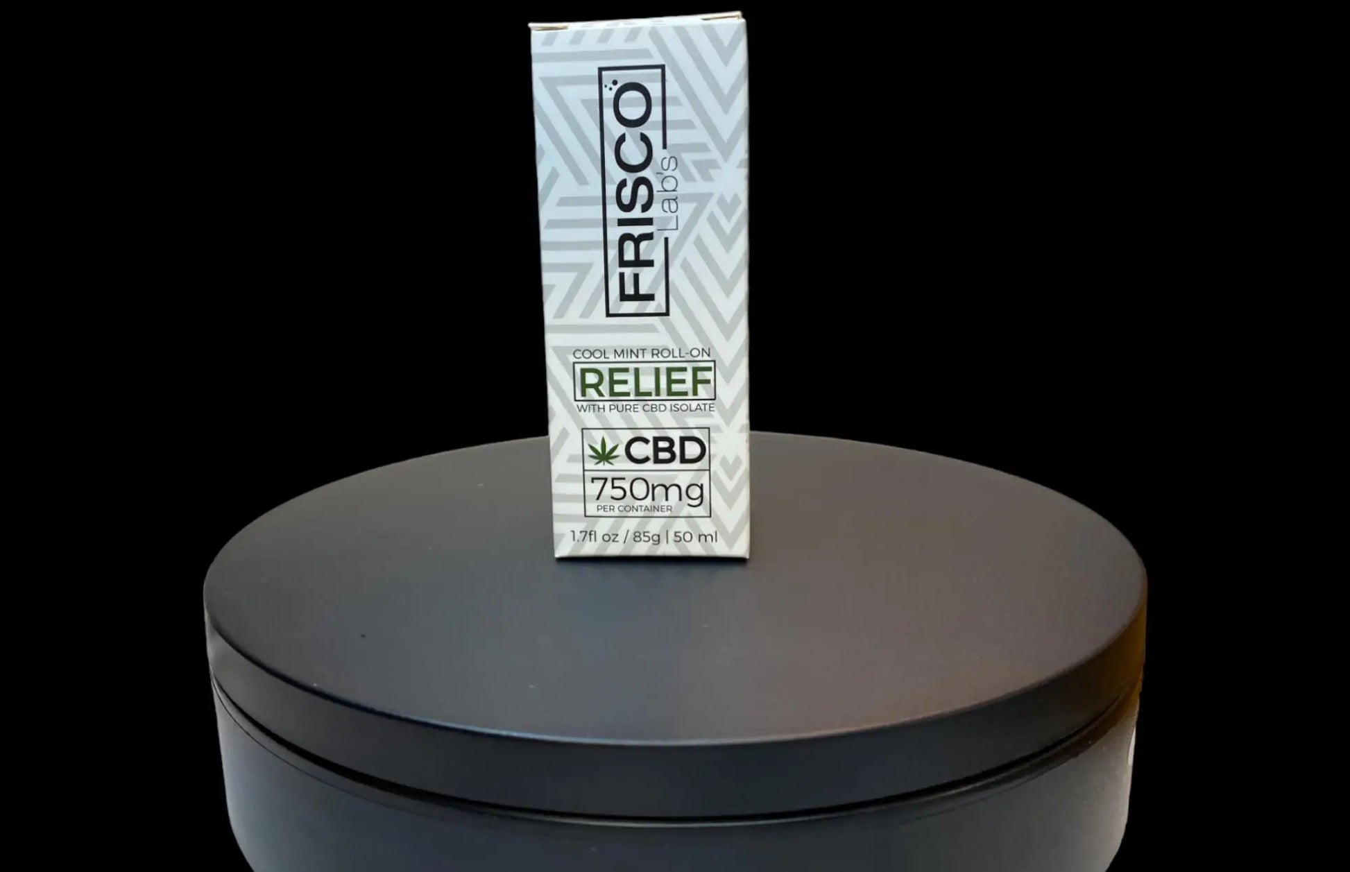 Pain Relief Gel - Cool Mint - 750 Mg CBD - Roll On Bottle - Topical Rub - Frisco Labs