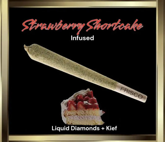 Strawberry Shortcake Delta 9 Thca Caviar joint - Frisco Labs