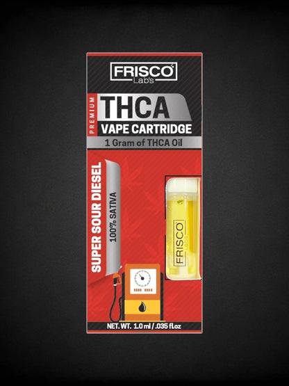 Super Sour Diesel⛽THCA Vape Cartridge Frisco Labs