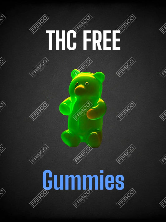 THC Free CBD Gummies - 1000mg | 25 Pcs Gummies Frisco Labs
