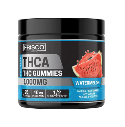 THCA Gummies - 1000mg | 25 Pcs Gummies Frisco Labs