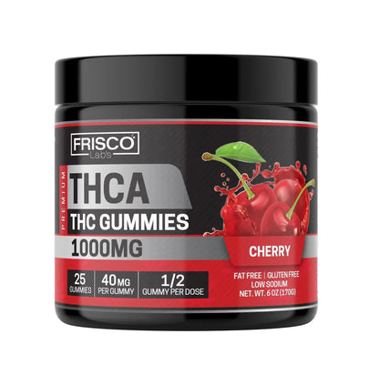 THCA Gummies - 1000mg | 25 Pcs Gummies Frisco Labs