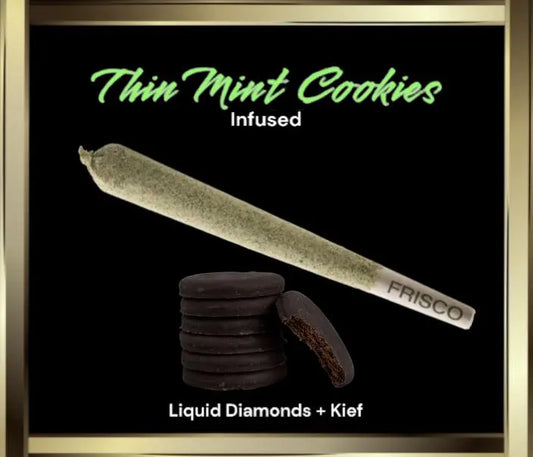 Thin Mint Cookies Delta 9 Thca Caviar joint - Frisco Labs