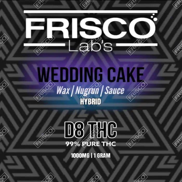 Wedding Cake Delta 8 Nugrun Wax 1 Gram - Frisco Labs